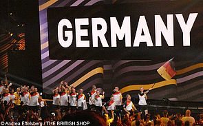 Team Deutschland zieht in die Arena ein