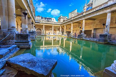Britische Architektur durch die Jahrhunderte: Römisches Bad in Bath
