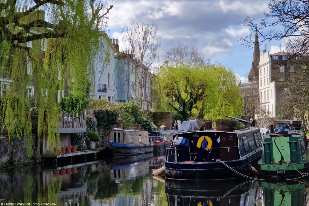 Ein Spaziergang entlang des Regent‘s Canal Ein Spaziergang entlang des Regent‘s Canal