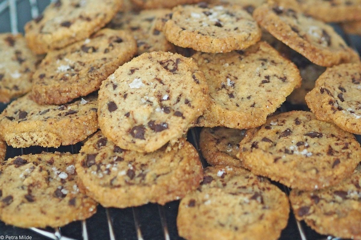 Schoko-Shortbread, von Meersalz geküsst