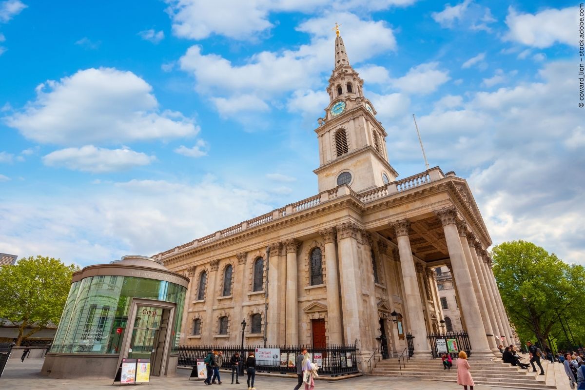 St Martin-in-the-Fields – eine Kirche mit offenen Türen St Martin-in-the-Fields – eine Kirche mit offenen Türen