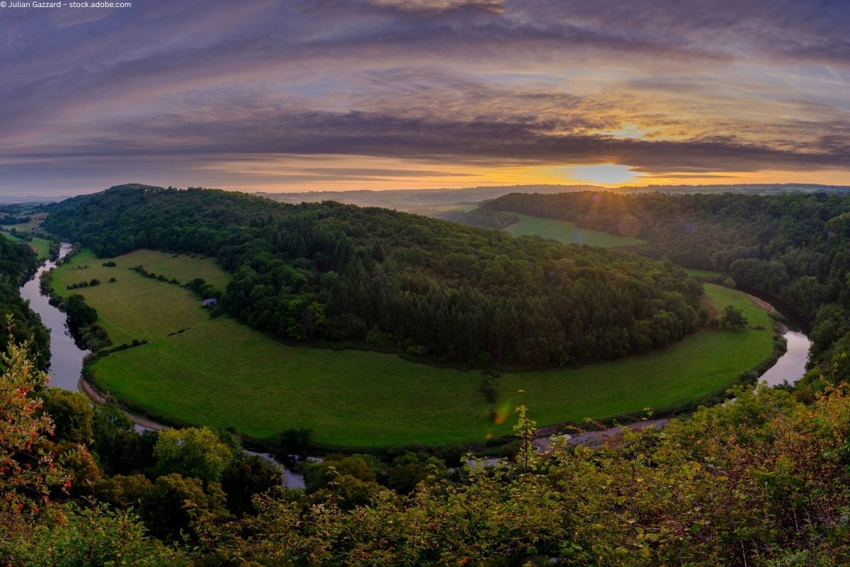 Wye Valley: Das grüne Tal zwischen Wales und England