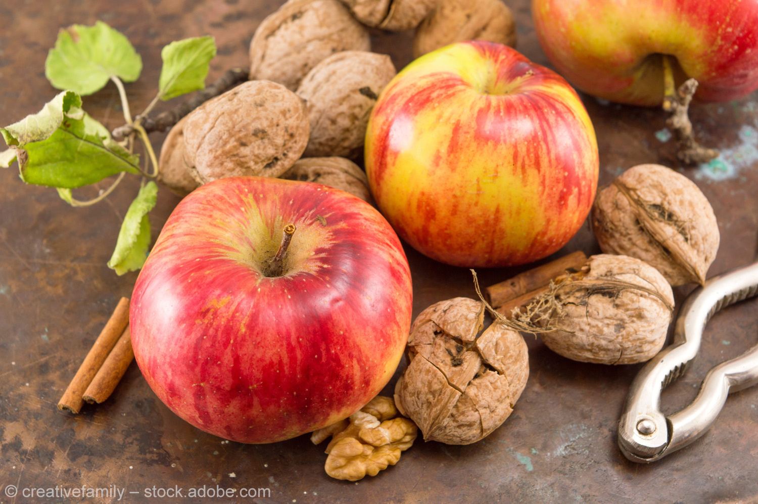 Zum Apple und zum Nut Day: Kürbissuppe mit Apfel und Nuss
