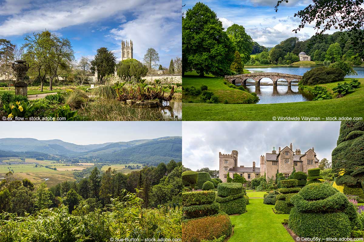 Ob Schlossgarten oder grüne Oase: Wir lieben britische Parks