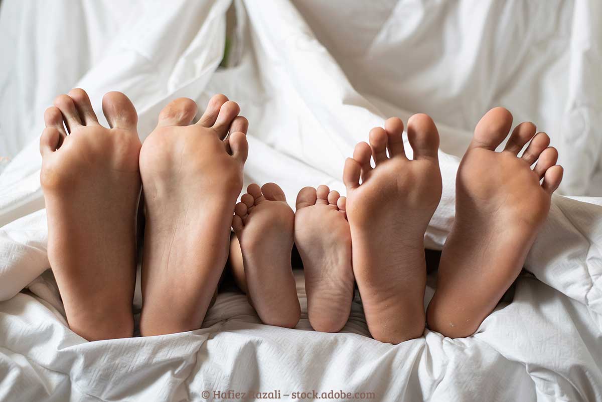 Fuß im Mund und schlurfende Füße: Sprachbilder zur „National Feet Week“