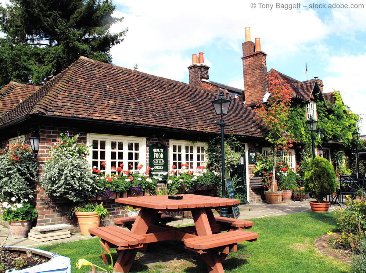Pub Gardens: Das Pendant zum deutschen Biergarten Pub Gardens: Das Pendant zum deutschen Biergarten