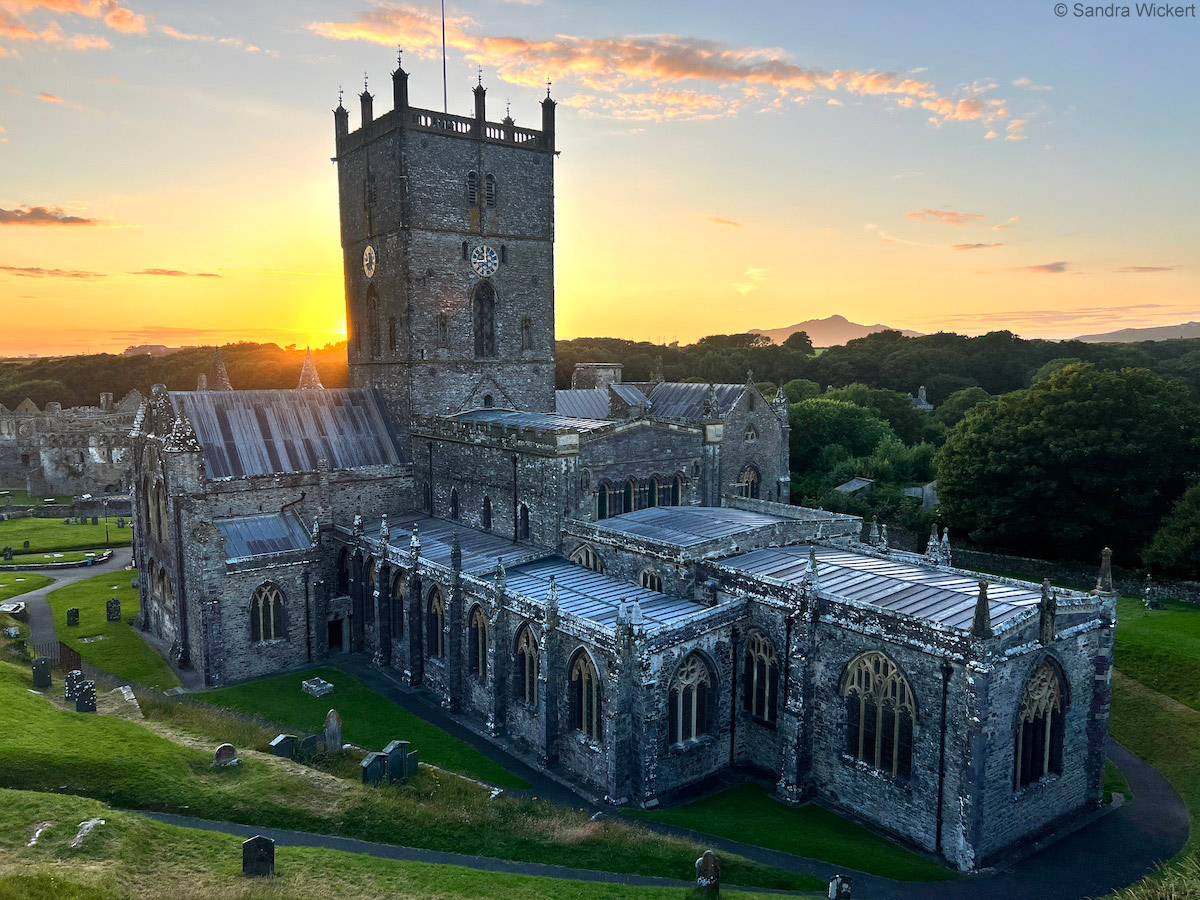 Die St Davids Cathedral in Wales