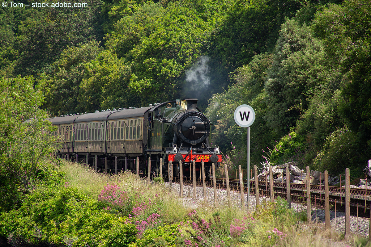 Unterwegs auf dem ältesten Eisenbahnnetz der Welt 